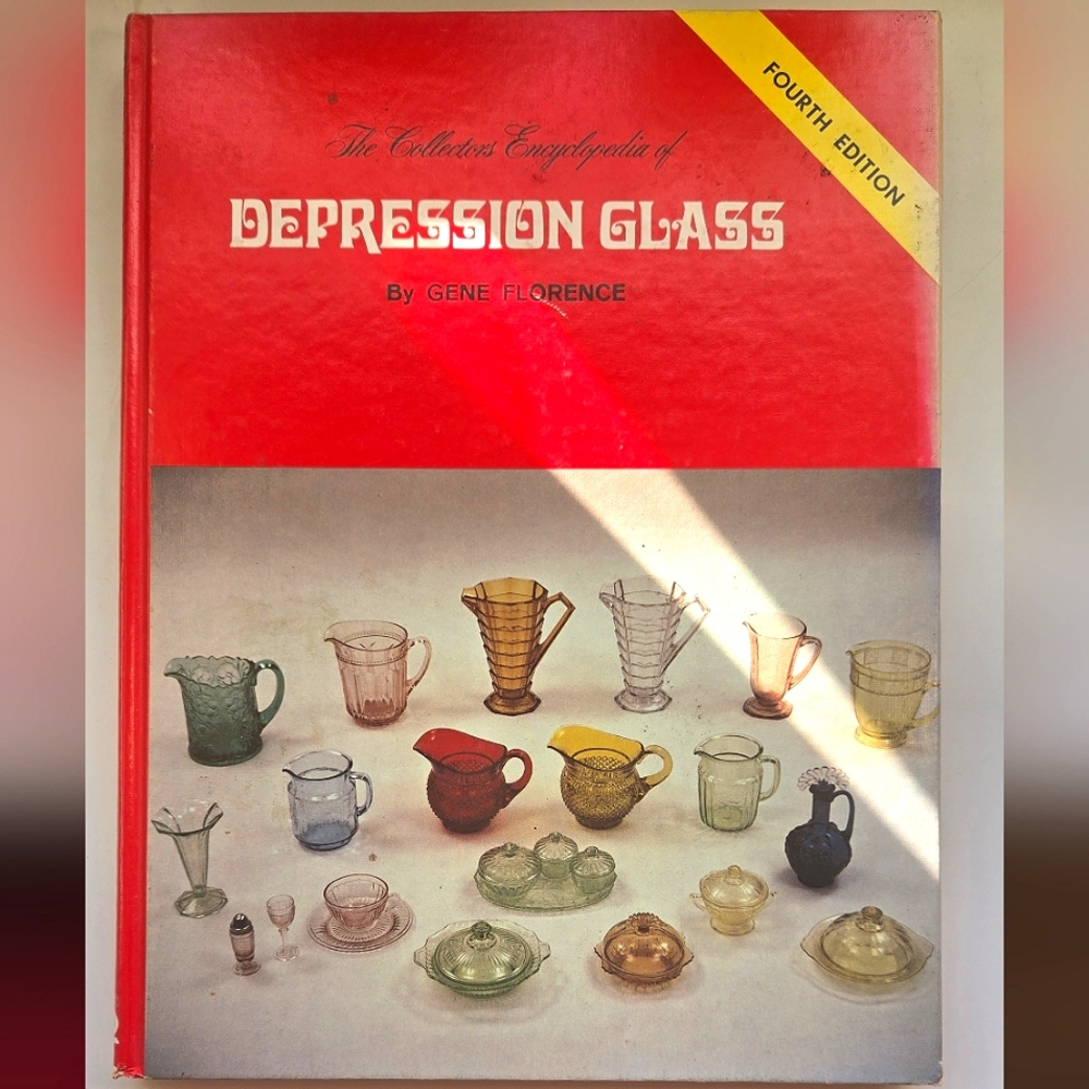 The Collector's Encyclopedia of Depression Glass - Gene Florence - Signed